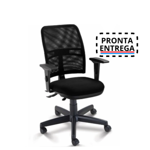 Cadeira para escritório executiva giratória 16003 SRE - Linha NewNet - Braço SL - Cavaletti - Base Polaina Cadeira para escritório executiva giratória 16003 SRE - Linha NewNet - Braço SL - Cavaletti - Base Polaina