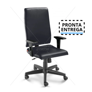 Cadeira para escritório giratória presidente 18001 Relax - Linha Slim - Braço SL - Cavaletti - Base Polaina Cadeira para escritório giratória presidente 18001 Relax - Linha Slim - Braço SL - Cavaletti - Base Polaina