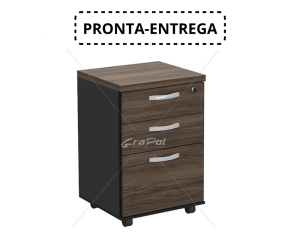 Gaveteiro Volante - 3 Gavetas - MDP 25mm - 467mm x 420mm x 700mm Gaveteiro Volante - 3 Gavetas - MDP 25mm - 467mm x 420mm x 700mm