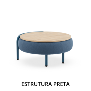 Mesa de Ligação 31106 - Estrutura Preta - Linha Boldy - Cadeiras Cavaletti Mesa de Ligação 31106 - Estrutura Preta - Linha Boldy - Cadeiras Cavaletti