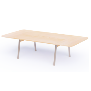 Mesa de Reunião Retangular - Linha Pampa - 2300mm x 1350mm x 740mm Mesa de Reunião Retangular - Linha Pampa - 2300mm x 1350mm x 740mm
