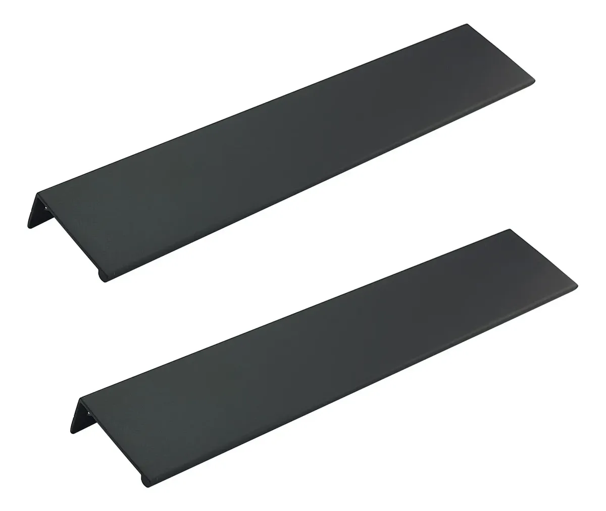 PUXADOR SLIM CLEAN PRETO FOSCO 128MM - 