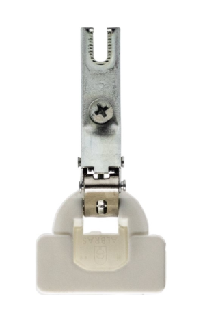 Dobradiça  Para Armário de Aço Baixa-Reta -Branca  com Exclusivo Sistema CLIC.- 95° - Dobradiça Para Armário de Aço- Baixa-Reta -Branca com Exclusivo Sistema CLIC.- 95° 7