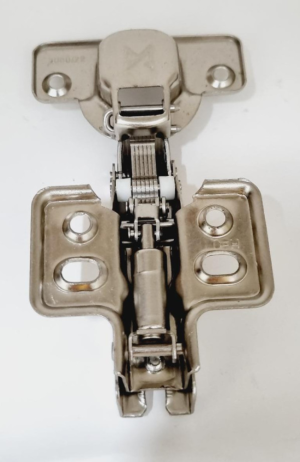 Dobradiça Reta Com Pistão  35mm-  Metalnox