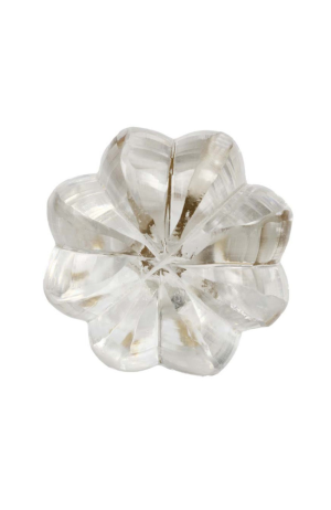 Puxador Vidro Transparente Melon Flor - Puxador Vidro Transparente Melon Flor 2