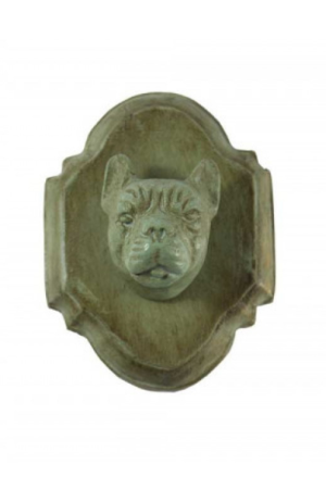 Cabide Metal Pitbull Base Madeira