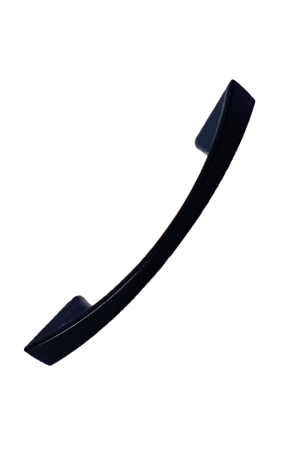 Puxador Para Móvel Alça Puxador - 96mm -  Italy line - Puxador - 64mm - Zamac Preto - IL2092 Italyline 2