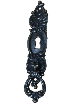 Puxador com Entrada de Chave Colonial- - PUXADOR COLONIAL DE GAVETA 2