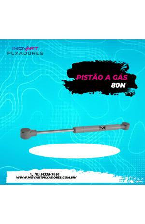 Pistão a Gás 80n - Metalnox