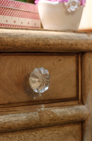 Puxador Luxuoso Formato Diamante Em Vidro Lapidado - Puxador Luxuoso Formato Diamante Em Vidro Lapidado 4