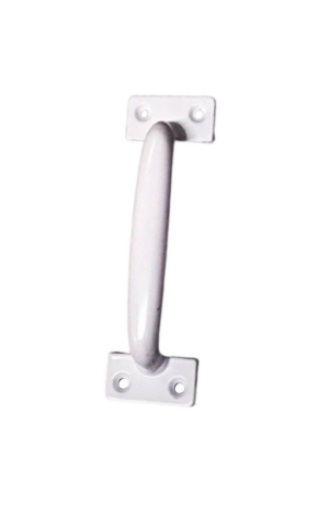 Puxador Serralheiro Branco 120mm - Puxador Serralheiro Branco 120mm 2