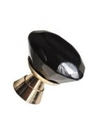 Puxador IL4507 029 Cristal dourado/Preto Italy Line - Puxador IL4507 029 Cristal dourado/Preto Italy Line 2