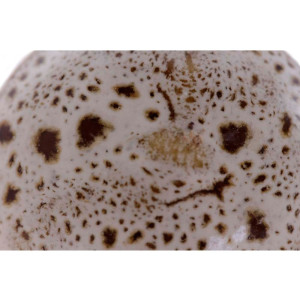 Puxador Decorativo Branco com Pigmentos Soft em Cerâmica - 