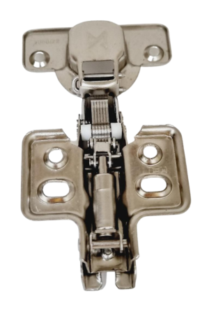 Dobradiça Reta Com Pistão  35mm-  Metalnox - Dobradiça Reta Com Pistão (amortecedor) Metalnox caneco35mm 2