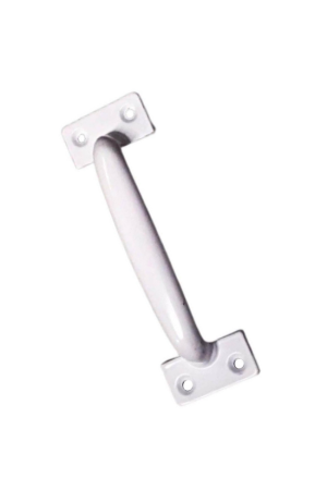Puxador Serralheiro Branco 120mm - Puxador Serralheiro Branco 120mm 3