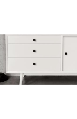 Puxador Dritto Preto 30mm - Italy Line - Puxador Dritto 30mm Aço Escovado - Italy Line 5