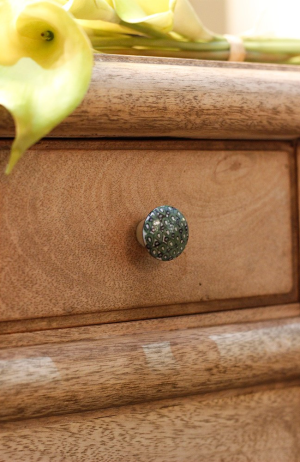 Puxador Redondo Decorado em Cerâmica - Puxador Redondo Decorado em Cerâmica 5