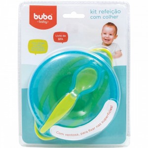KIT REFEIÇÃO COM COLHER - BUBA