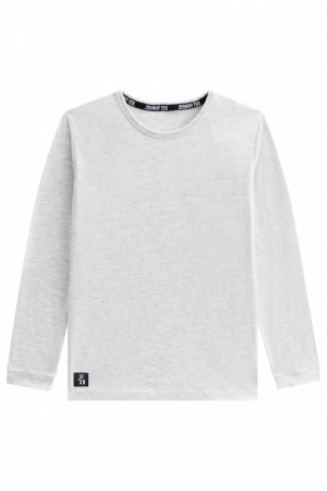 CAMISETA MASCULINA BASICA COM PUNHO - JOHNNY FOX