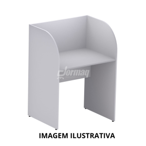MODULO CALL CENTER FECHADO CINZA (830X1160X600) - 337020615001