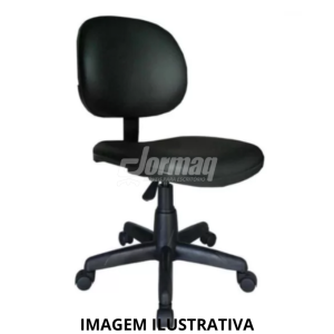 CADEIRA EXECUTIVA COM AÇO S/ BRAÇOS  - COURISSIMO