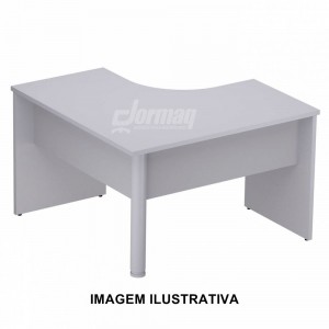 MESA ANGULAR PE PAINEL 25MM 1400 X 755 X 1400 CINZA - 332010225001