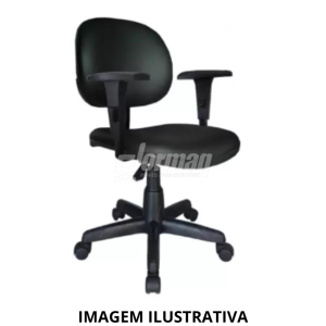 CADEIRA EXECUTIVA COM AÇO COM APOIO DE BRAÇOS - COURISSIMO