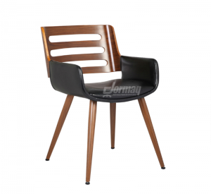 CADEIRA DECORATIVA RUTE PRETA - 336503229