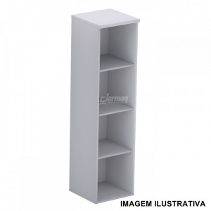 ARMARIO TORRE SEM PORTA 25MM CINZA  (410 x 1595 x 420) - 336010625001