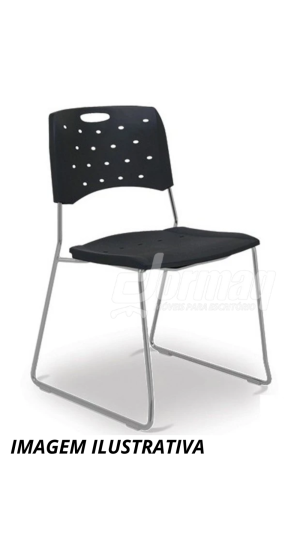 Cadeira Cavaletti Viva - Cadeira Fixa Aproximação 35508