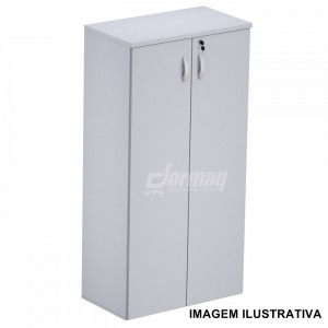 ARMARIO ALTO 2 PORTAS 25MM CINZA (805 x 1610 x 420) - 336010225001