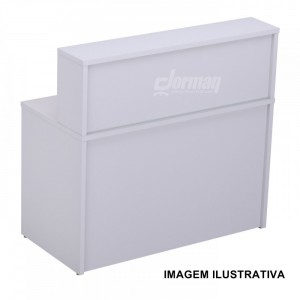 BALCÃO DE ATENDIMENTO 25MM 800 X 1130 X 600 CINZA - 337010525001