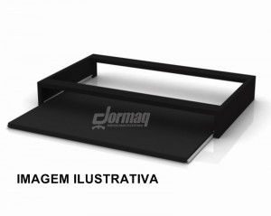 TECLADO RETRATIL PRETO (540 x 100 x 370) 15mm - 337010315004