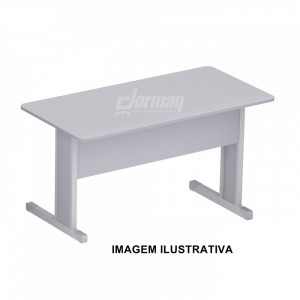 MESA RETA 15MM 1200 X 750 X  600 CINZA - PERFIL SEM ABAS - 331040215001