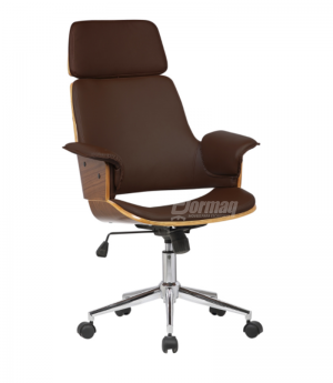 CADEIRA OFFICE COIMBRA MARROM - 36503780