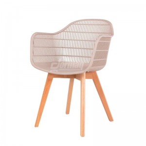 CADEIRA DECORATIVA AGNES COM BRAÇO NUDE - 36505098