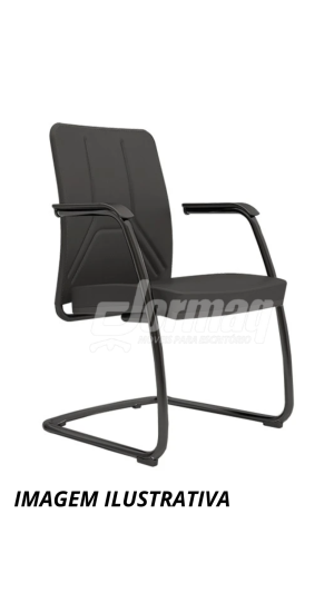 Cadeira Cavaletti Way - Poltrona Fixa 19006 Cadeira Cavaletti Way - Poltrona Fixa 19006