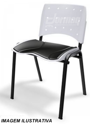 CADEIRA POLIPROPILENO EMPILHAVEL FIXA - ERGOPLAX COLORIDA - 34532E
