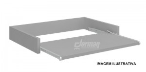 TECLADO RETRATIL CINZA (540 x 100 x 370) 15mm - 337010315001