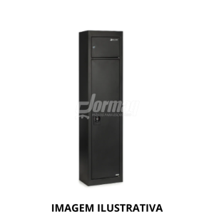 COFRE COM CHAVE PARA 5 ARMAS LONGAS - BLM134 C
