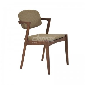 ESCANDINAVA - CADEIRA DECORATIVA  GRETA MARROM CLARO - 36502495