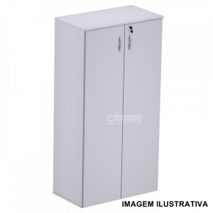 ARMARIO ALTO 2 PORTAS 15MM CINZA (805 x 1585 x 420) - 336010215001