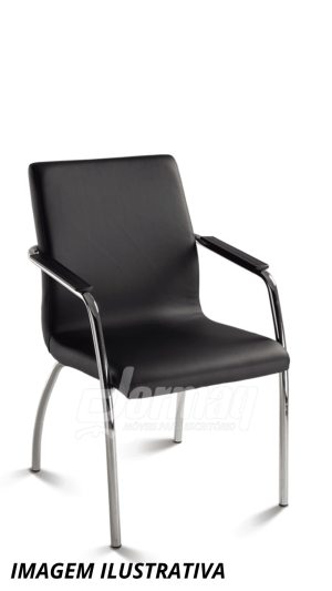 Cadeira Cavaletti Slim - Cadeira Fixa Aproximação 18006