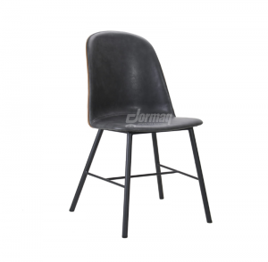 CADEIRA DECORATIVA ALANIS CARAMELO/CINZA ESCURO - 36505514