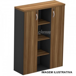 ARMARIO ALTO PLAZA 40MM SEVILHA/PRETO (1196 x 1610 x 420) - 336010940010