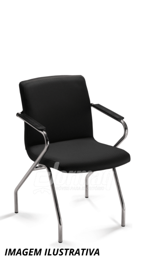 Cadeira Cavaletti Slim - Cadeira Fixa Aproximação 18006