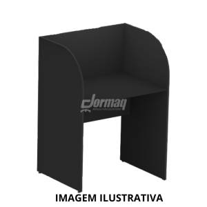 MODULO CALL CENTER FECHADO PRETO (830X1160X600) - 337020615004
