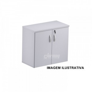 ARMARIO BAIXO 2 PORTAS 25MM CINZA  (805 x 740 x 420) - 336010025001