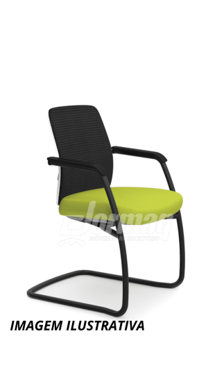 Cadeira Cavaletti Idea - Poltrona Fixa 40206 Cadeira Cavaletti Idea - Poltrona Fixa 40206