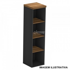 ARMARIO TORRE 40MM SEVILHA/PRETO (412 x 1610 x 420) - 336010640010